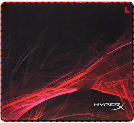 HyperX - Alfombrilla HyperX FURY S Pro Gaming Speed Edition L