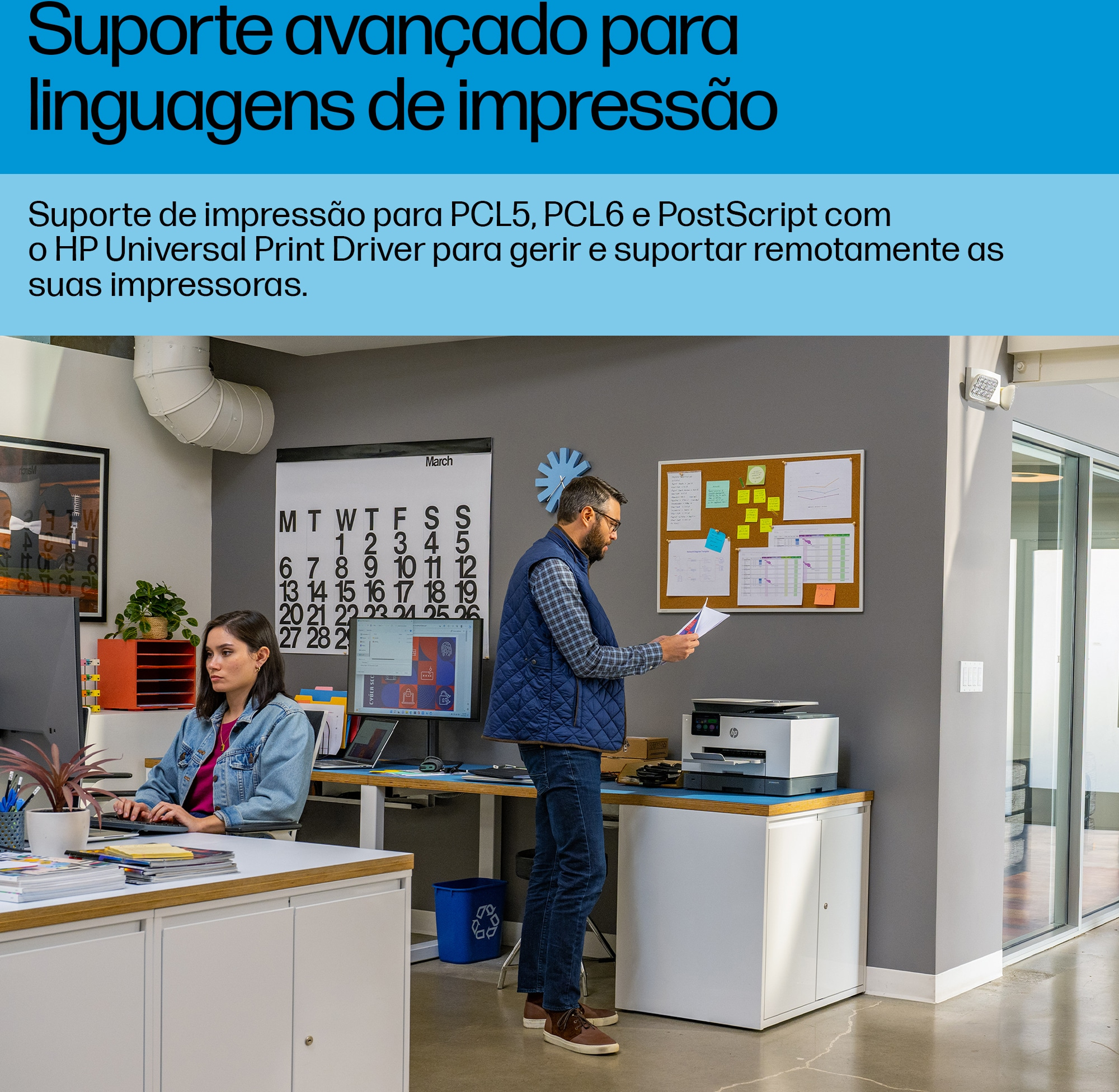 HP - Impressora Multifunções a Jato de Tinta HP OfficeJet Pro 9130b All-in-One