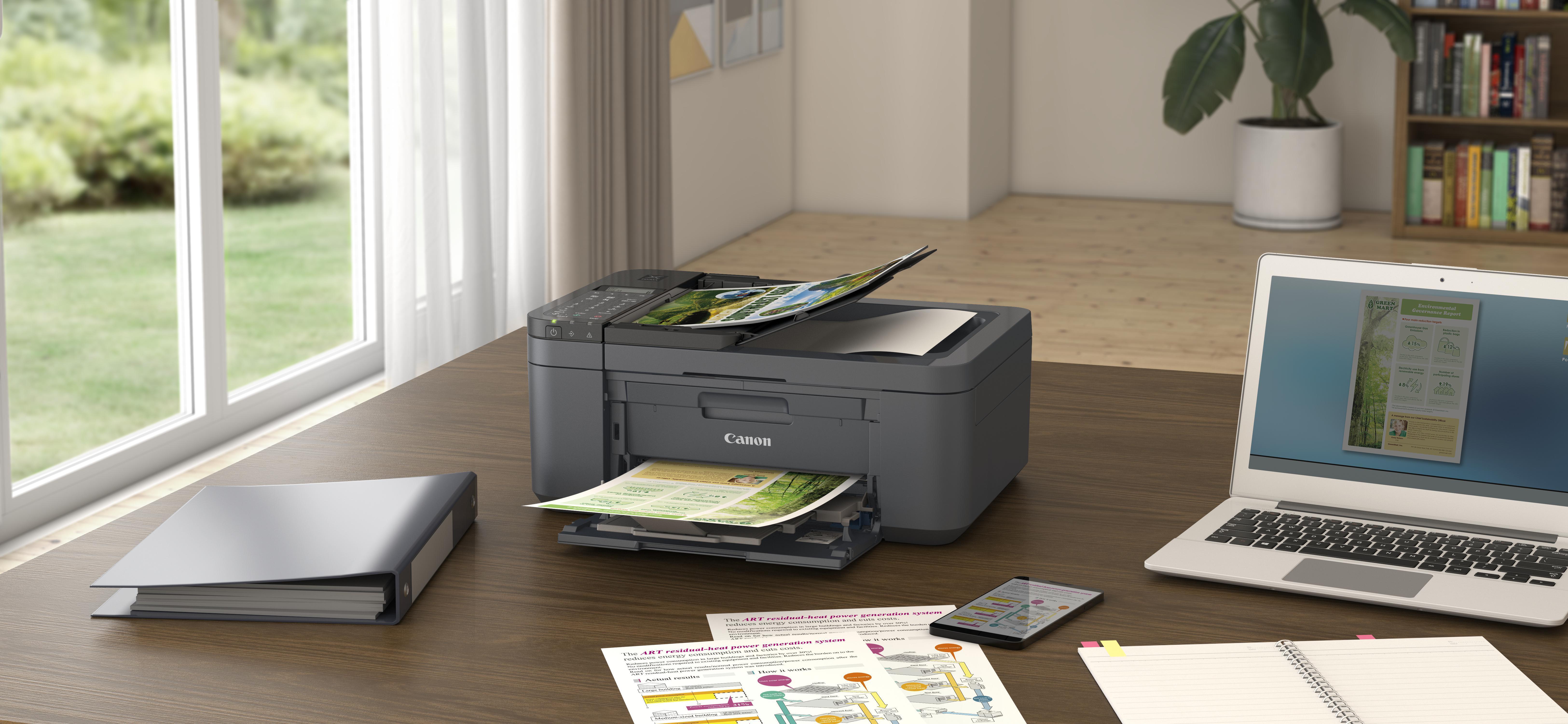 Canon - Multifunções Canon PIXMA TR4755i Wi-Fi Preto