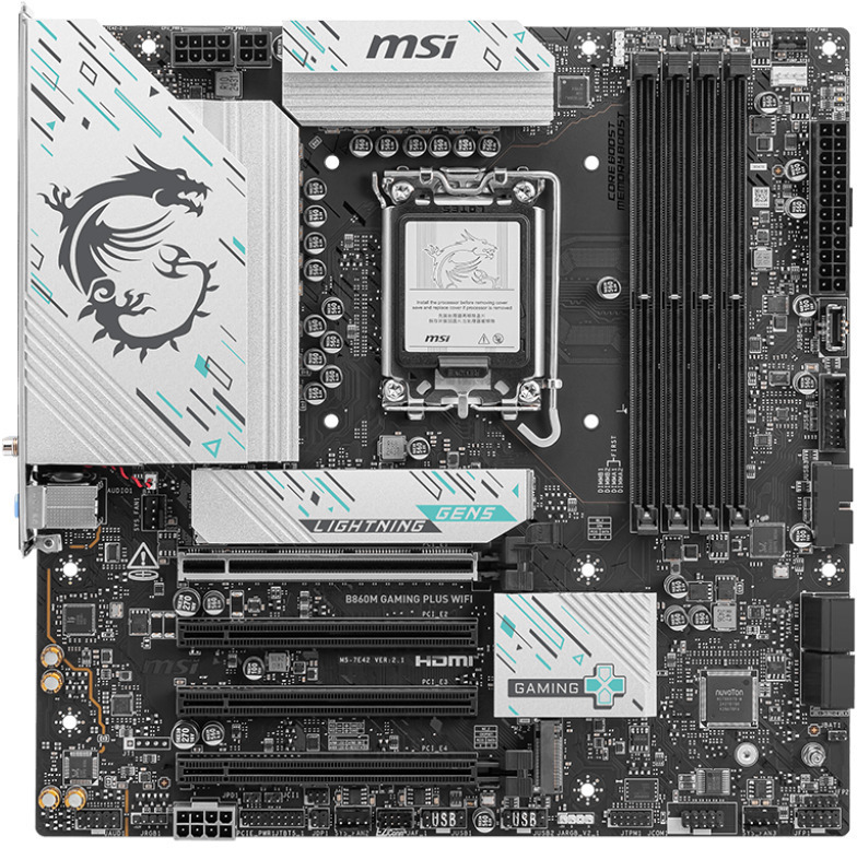 MSI - Placa Base MSI B860M GAMING PLUS WIFI