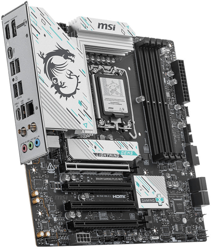 MSI - Placa Base MSI B860M GAMING PLUS WIFI