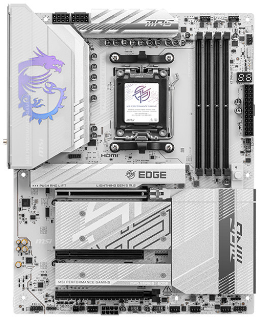 MSI - Placa Base MSI MPG B850 EDGE TI WIFI