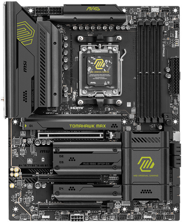 MSI - Placa Base MSI MAG B850 TOMAHAWK MAX WIFI