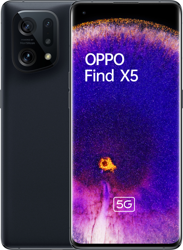 Smartphone Oppo Find X5 5G 6.55" (8 / 256GB) 120Hz Negro