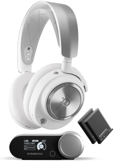 SteelSeries - Auriculares SteelSeries Arctis Nova Pro Wireless / Bluetooth Blanco