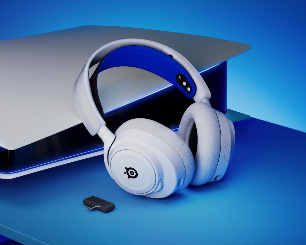 SteelSeries - Auriculares SteelSeries Arctis Nova 7P Blanco