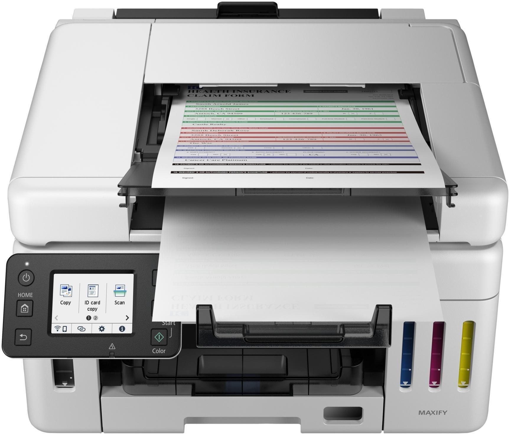 Canon - Multifunções Canon MAXIFY GX6550 Wi-Fi MegaTank