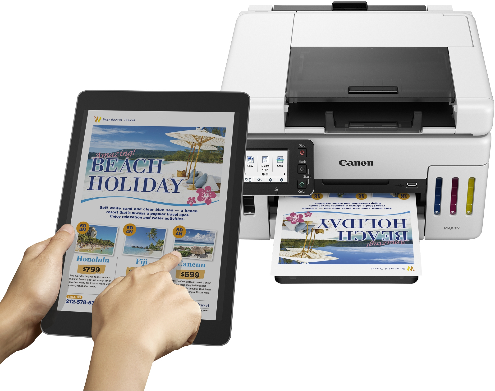  - Multifuncional Canon MAXIFY GX6550 Wi-Fi MegaTank