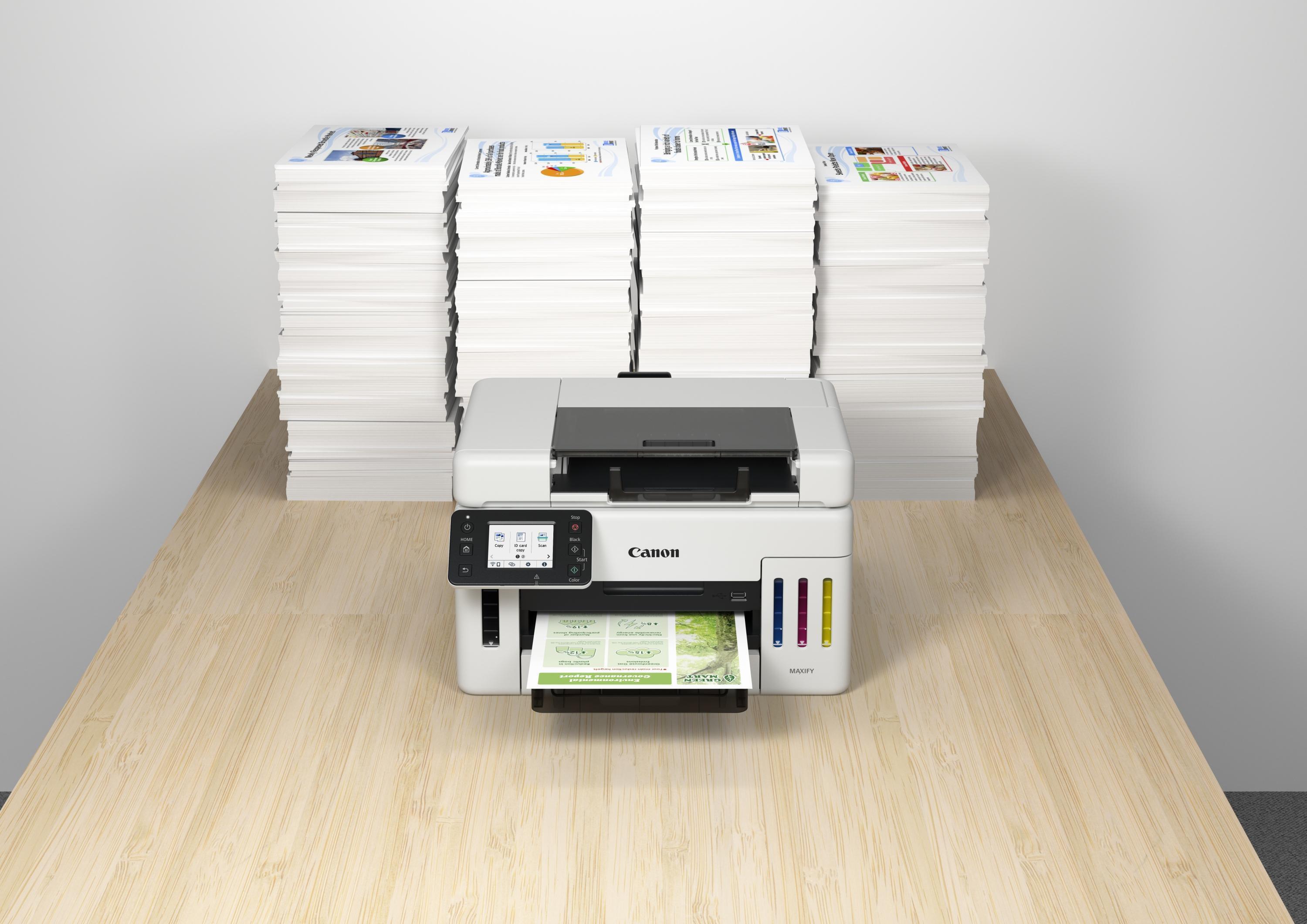 Canon - Multifunções Canon MAXIFY GX6550 Wi-Fi MegaTank