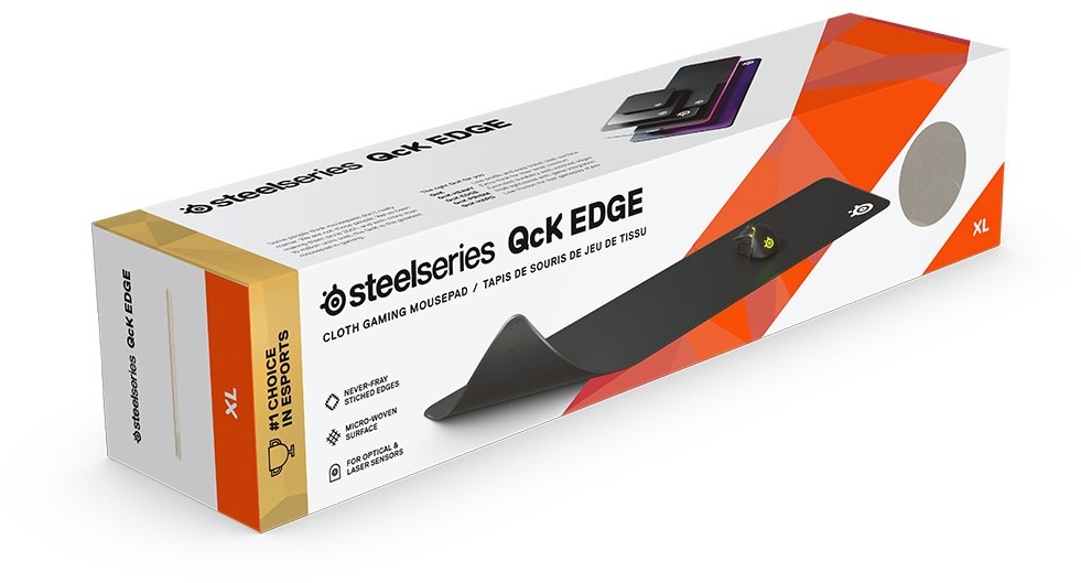 SteelSeries - Alfombrilla SteelSeries QcK Edge - XL