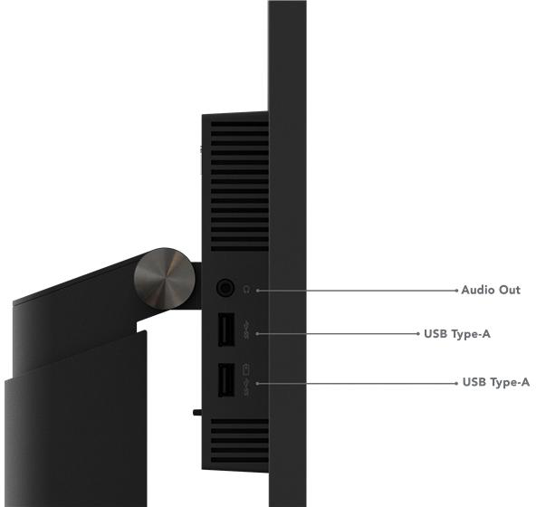 Lenovo - Monitor Lenovo Thinkvision 24" T24M-IPS FHD 60Hz 4ms USB-C + Altavoces