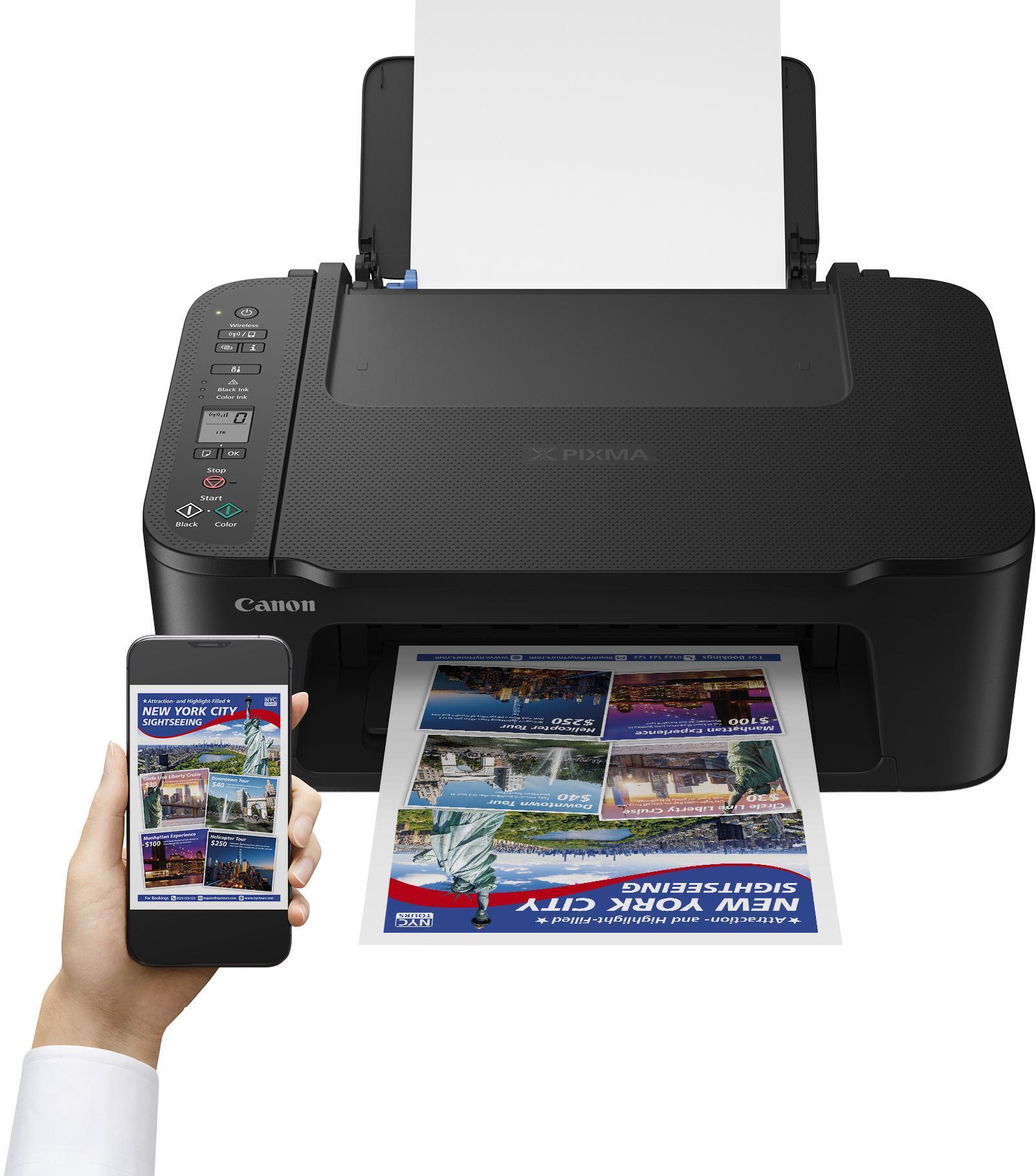 Canon - Multifunções Canon PIXMA TS3750i Wi-Fi Preto