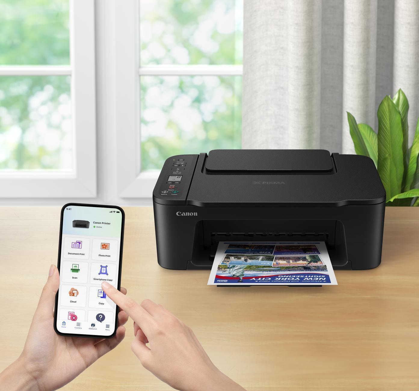 Canon - Multifunções Canon PIXMA TS3750i Wi-Fi Preto