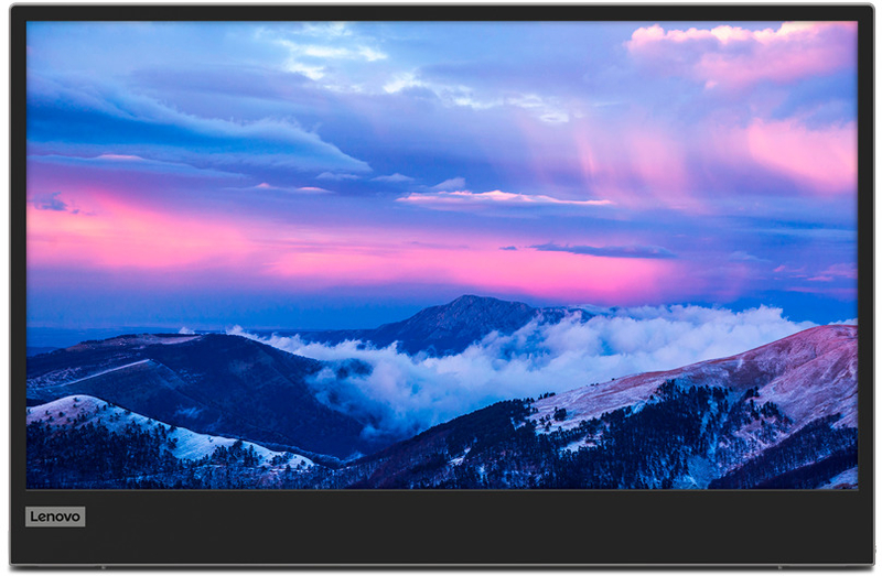 Lenovo - Monitor Portátil Lenovo 15.6" L15 IPS FHD 60Hz 6ms USB 2.0 Type-C (65W)