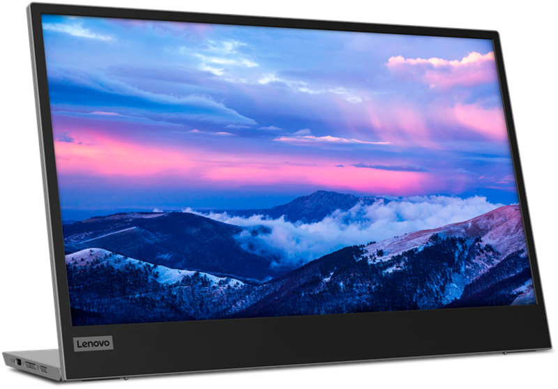 Lenovo - Monitor Portátil Lenovo 15.6" L15 IPS FHD 60Hz 6ms USB 2.0 Type-C (65W)