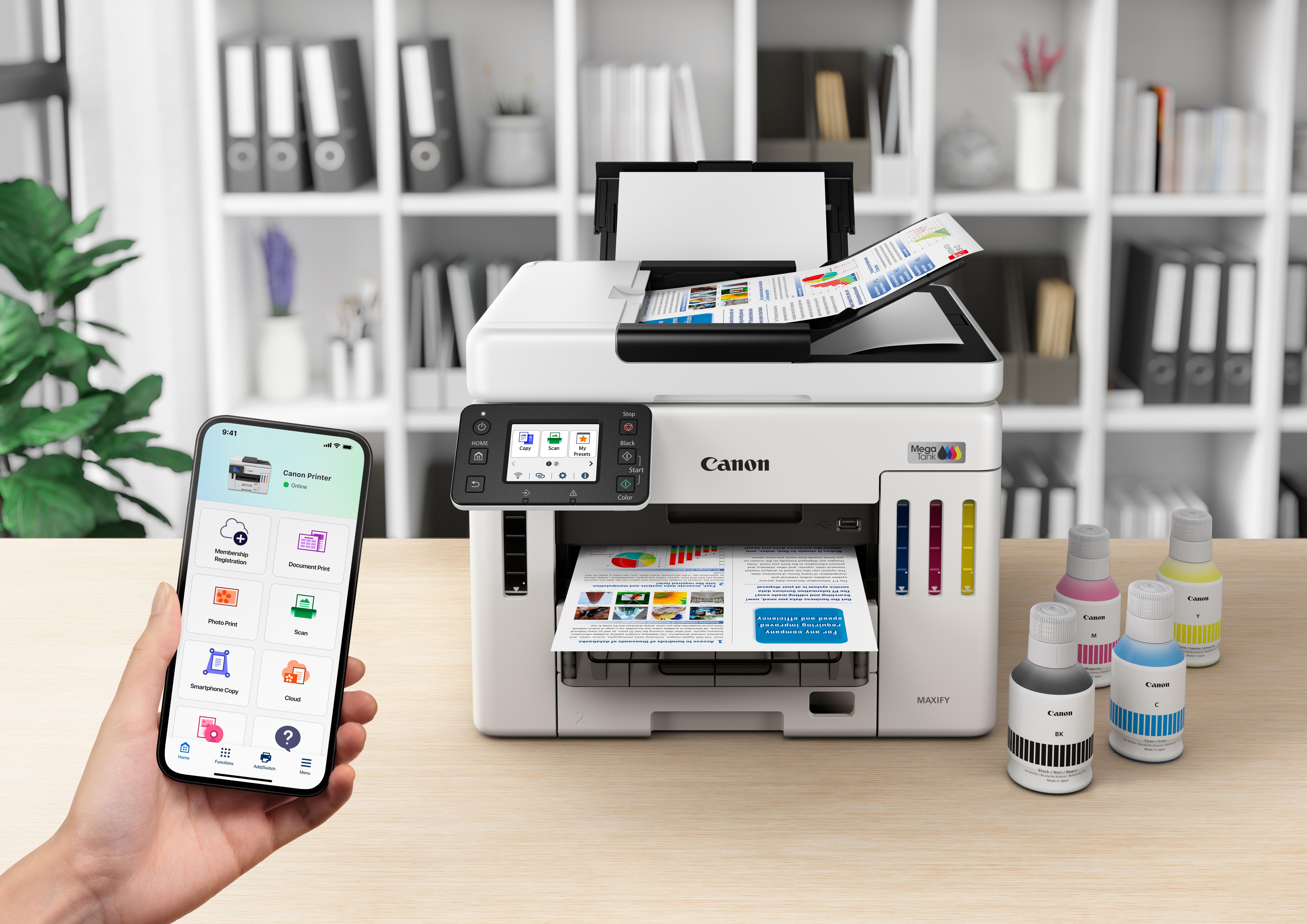 Canon - Multifunções Canon MAXIFY GX7150 Wi-Fi