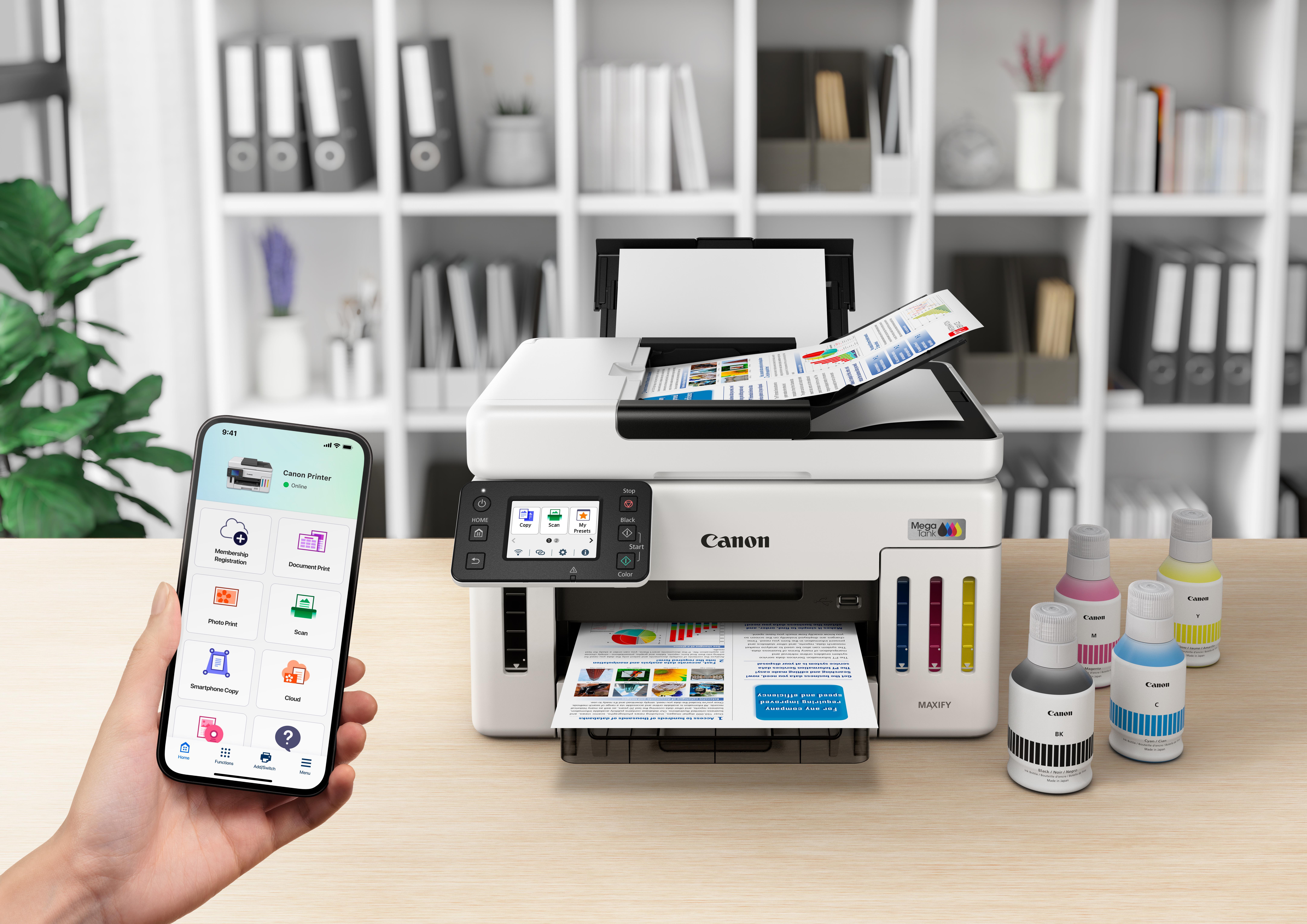 Canon - Multifunções Canon MAXIFY GX6150 Wi-Fi