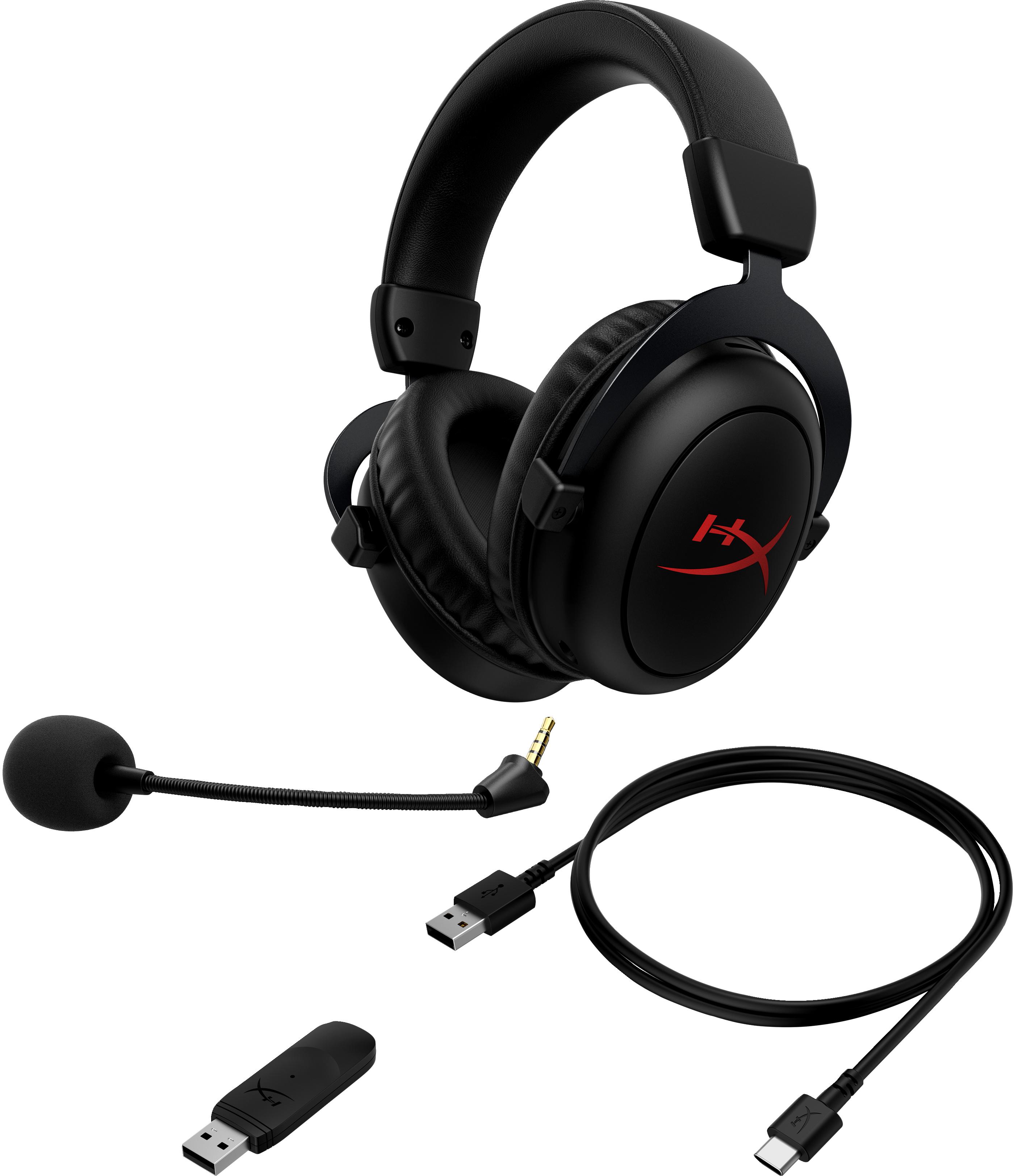 HyperX - Auriculares HyperX Cloud II Core Wireless Negro/Vermelho