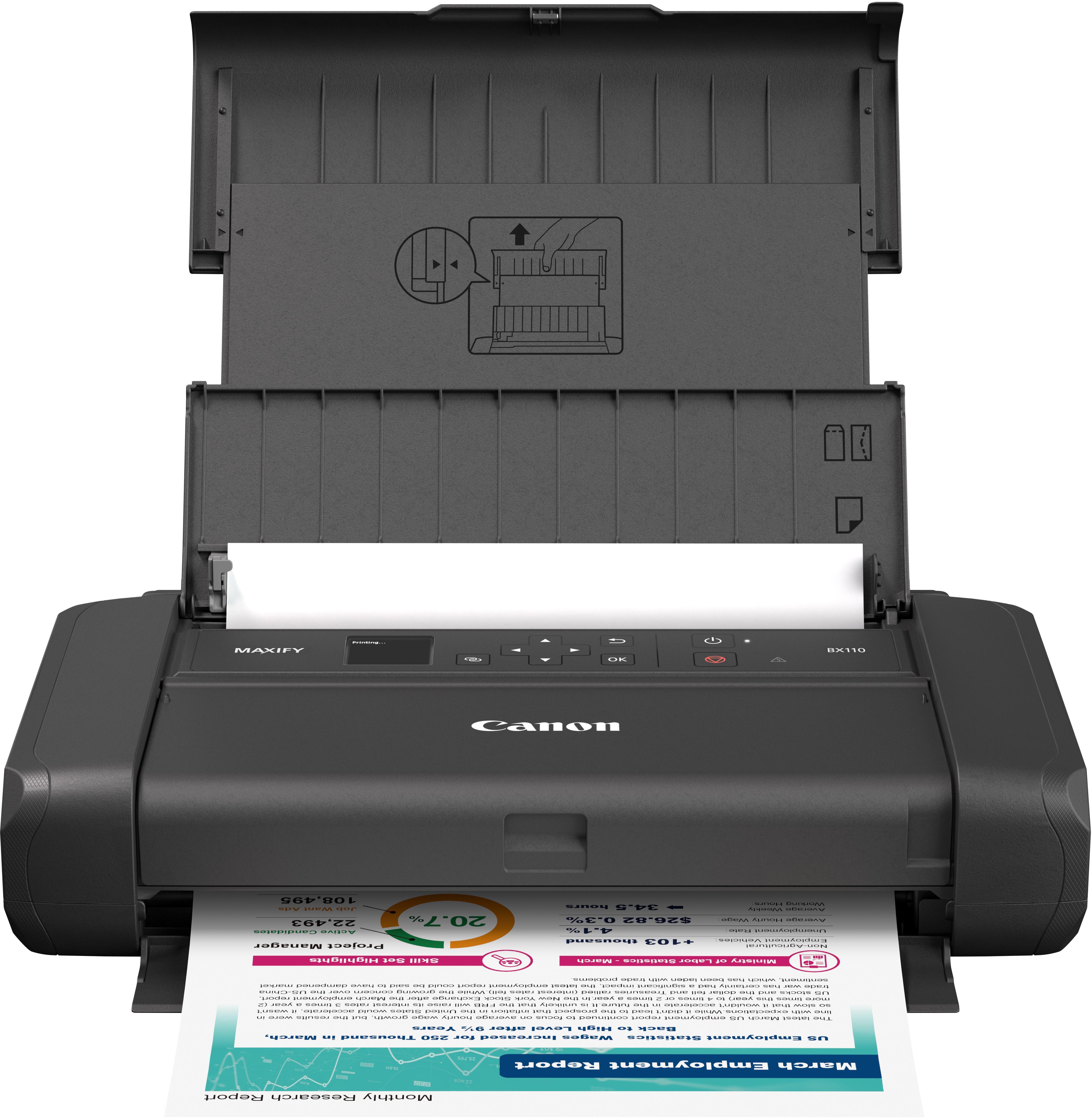 Canon - Impressora Canon MAXIFY BX110 Portátil com Bateria