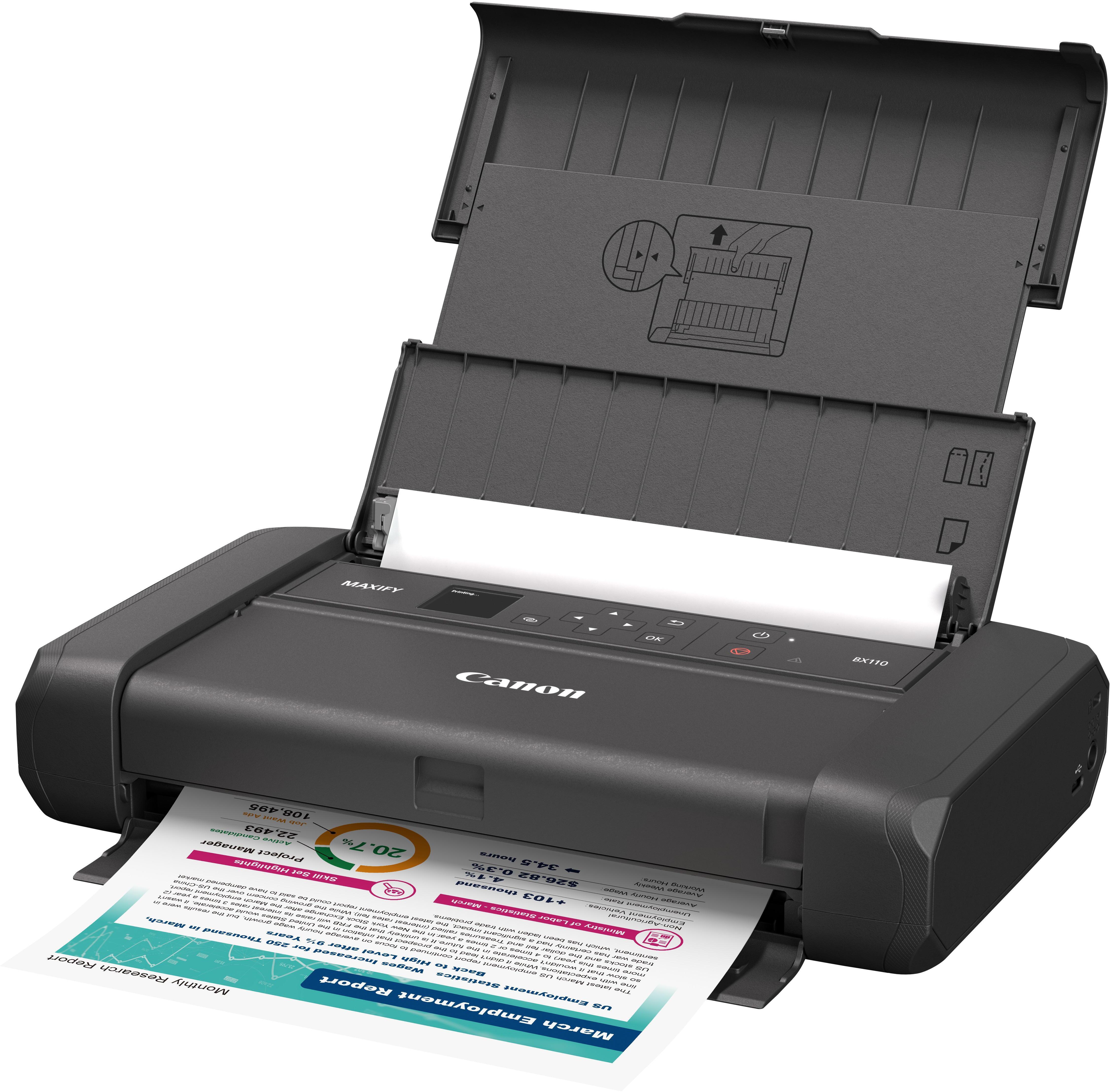 Canon - Impressora Canon MAXIFY BX110 Portátil com Bateria