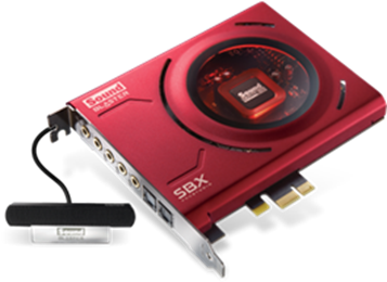 Tarjetas de Sonido Creative Synd Blaster Audigy RX PCIe