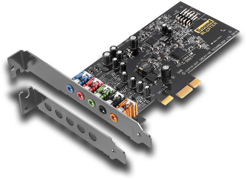 Tarjetas de Sonido Creative Synd Blaster Audigy FX PCIe