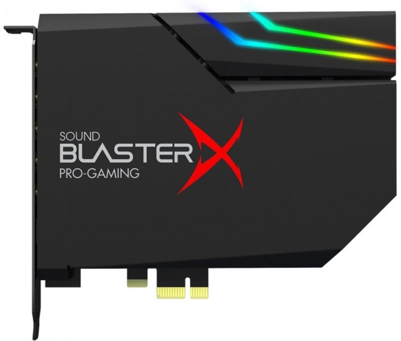 Creative - Tarjetas de Sonido Creative Synd BlasterX AE-5 Plus Hi-Res RGB PCIe