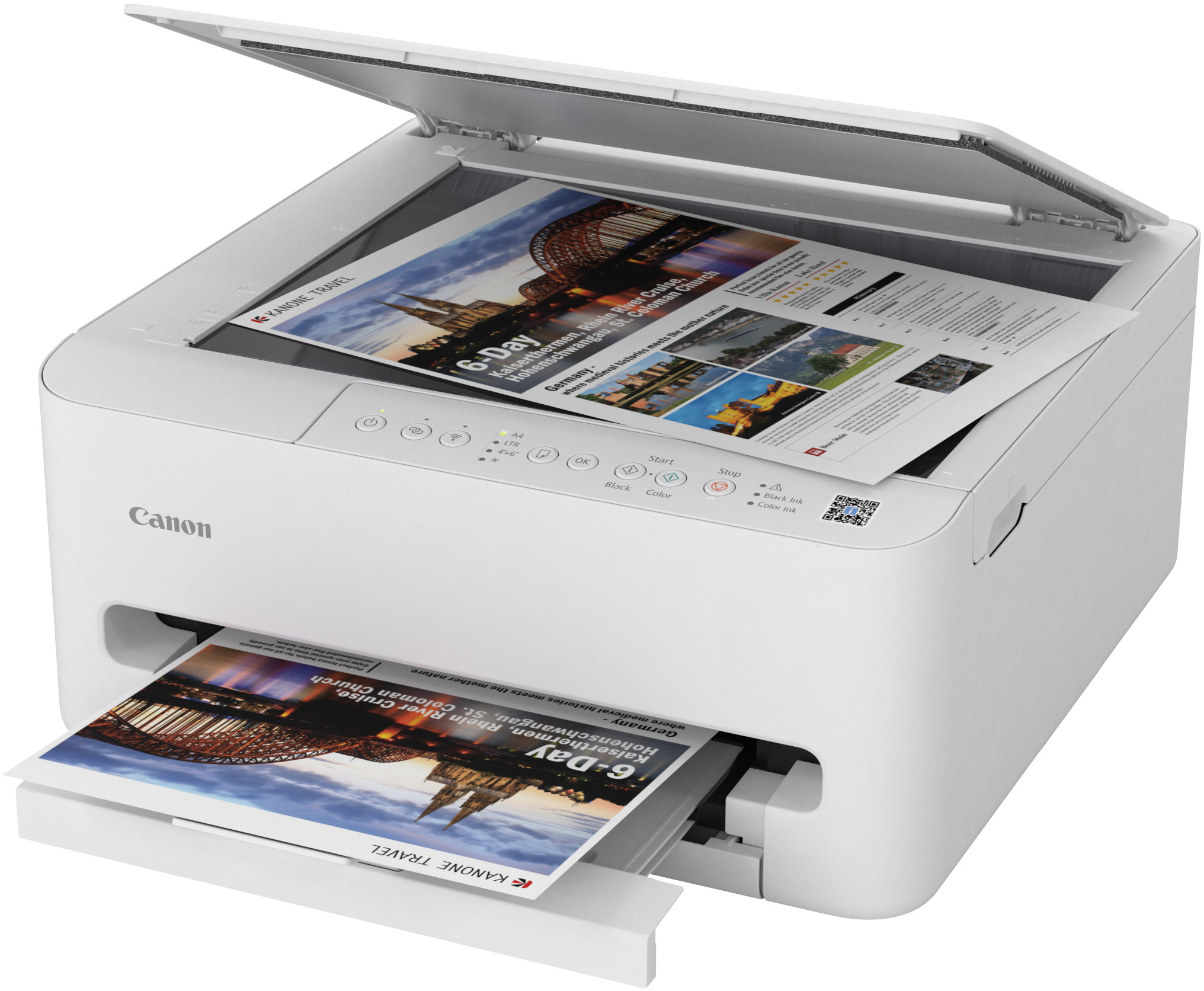  - Impressora Multifunções a Jato de Tinta Canon PIXMA TS4150i WiFi