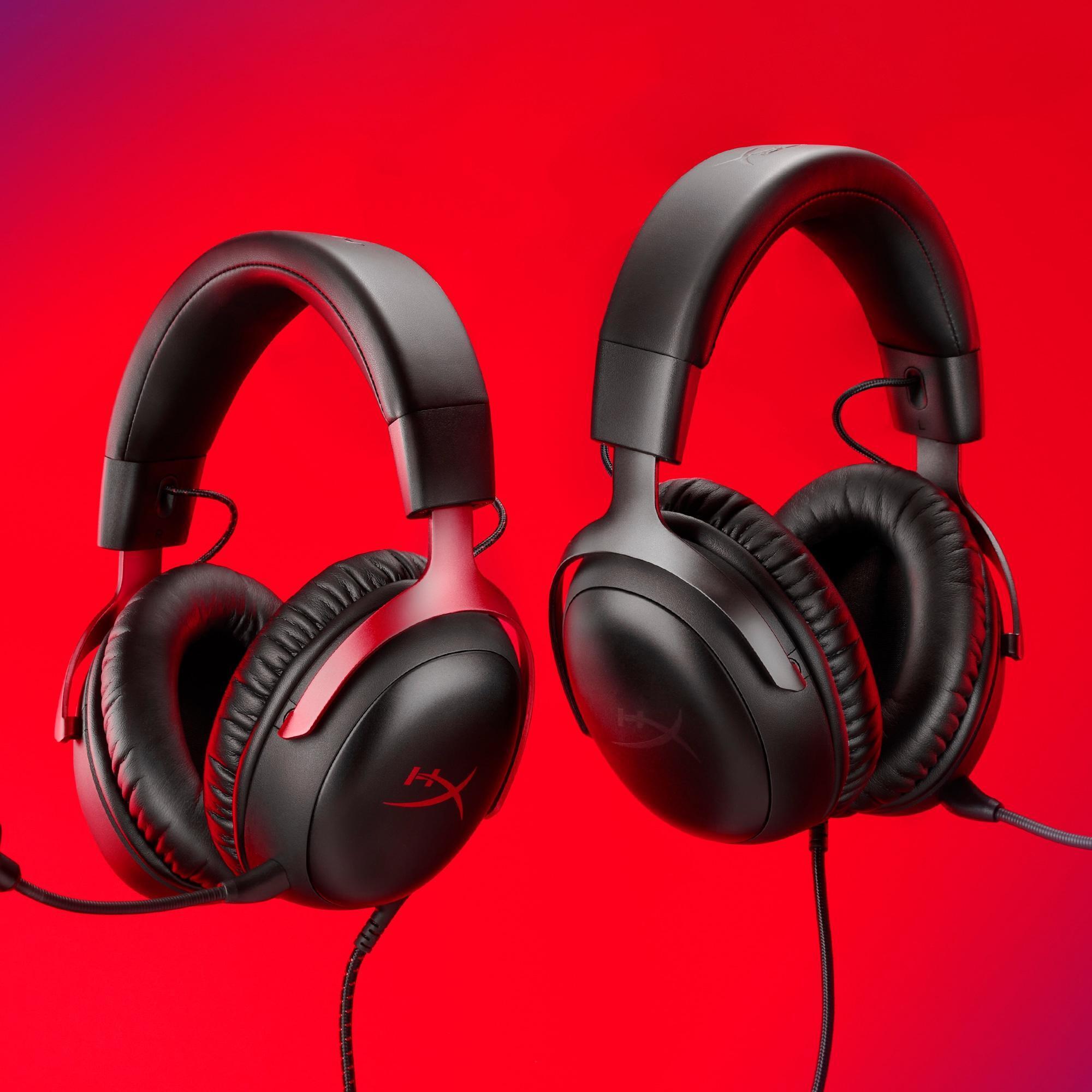 HyperX - ** B Grade ** Headset HyperX Cloud III Negro/Rojo