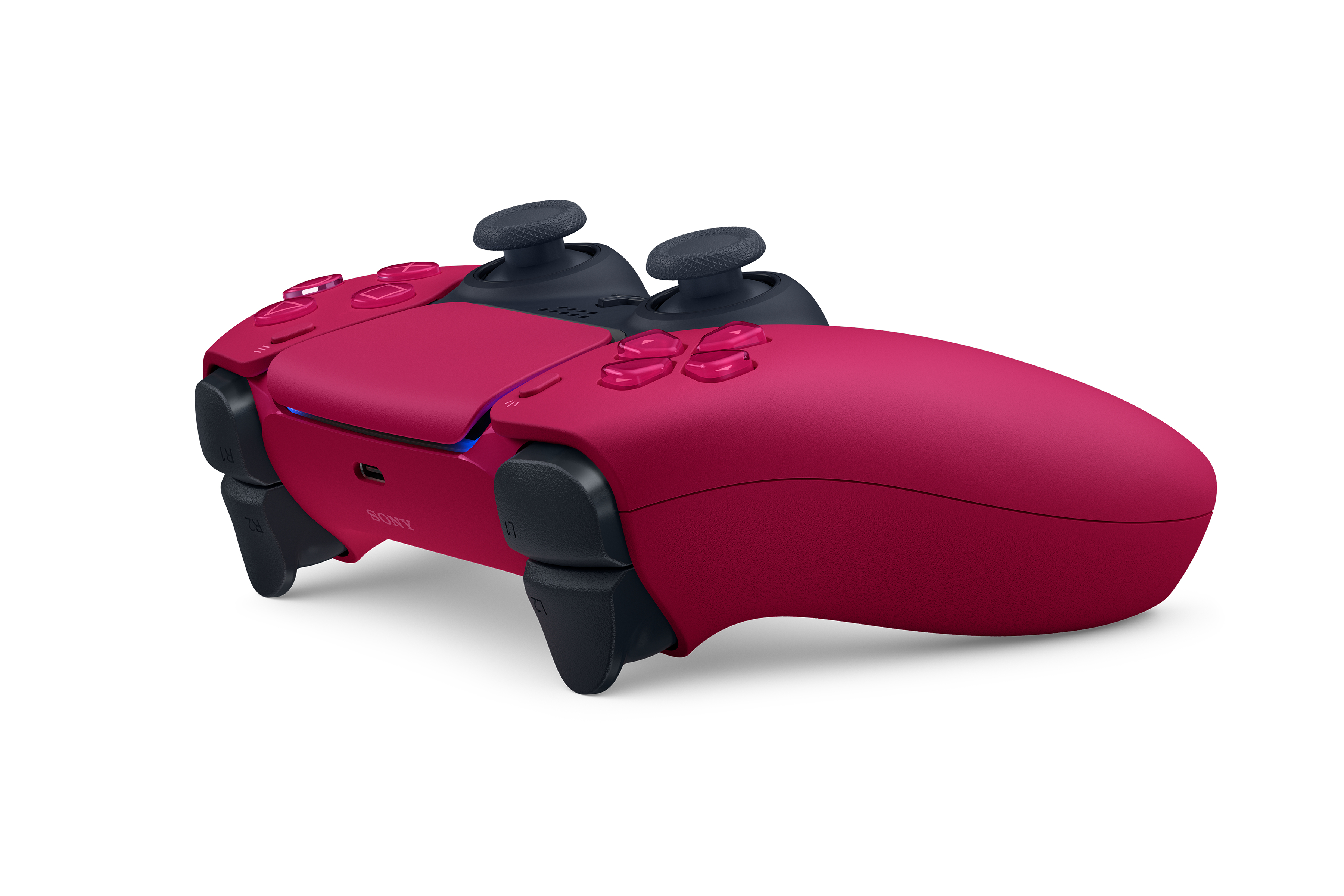 Sony - Gamepad Sony Playstation DualSense Wireless PS5 Cosmic Red