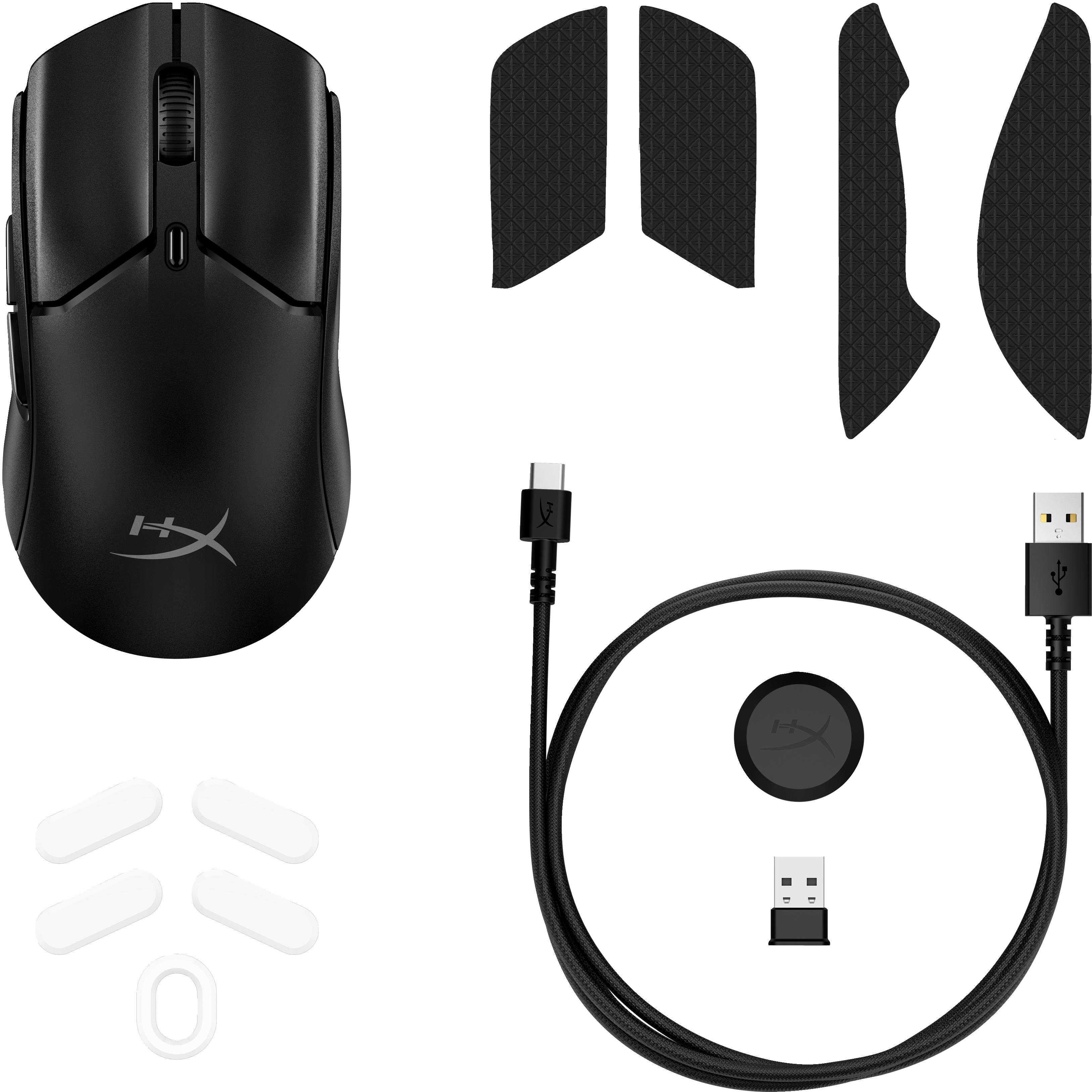 HyperX - Ratón HyperX Pulsefire Haste 2 Mini Wireless 26000DPI Negro