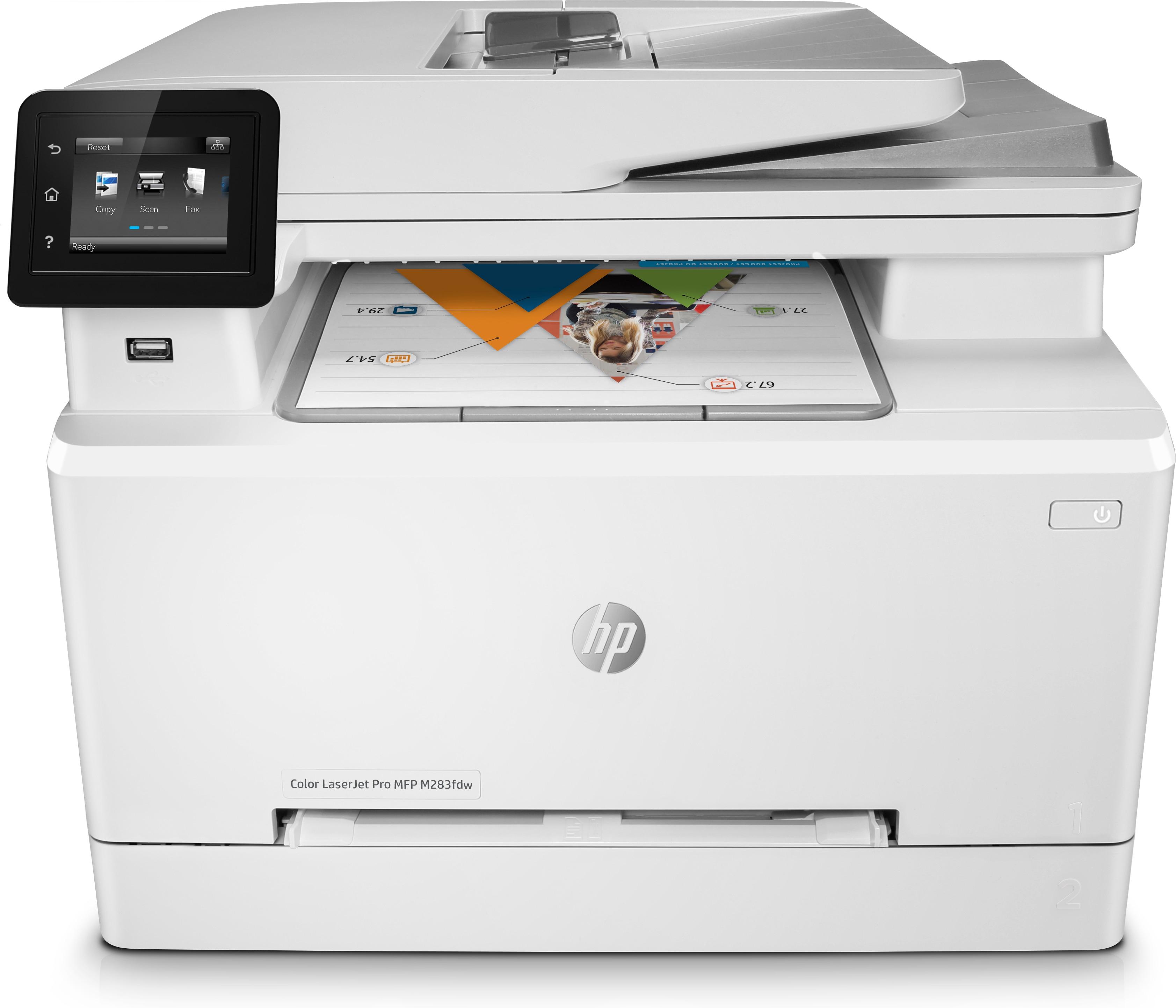 Impresora Inyección de Tinta HP Color LaserJet Pro M283fdw