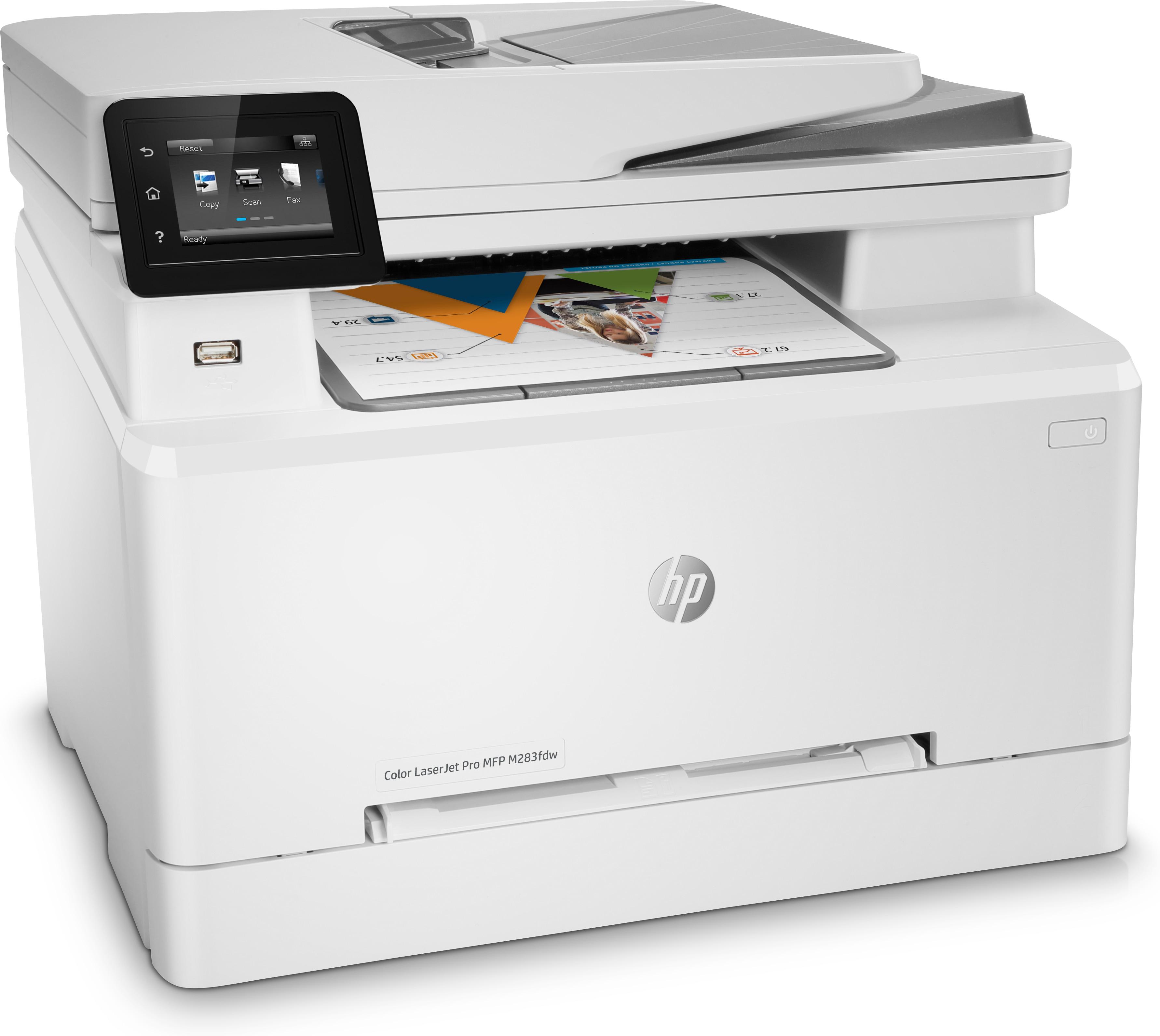 HP - Impresora Inyección de Tinta HP Color LaserJet Pro M283fdw