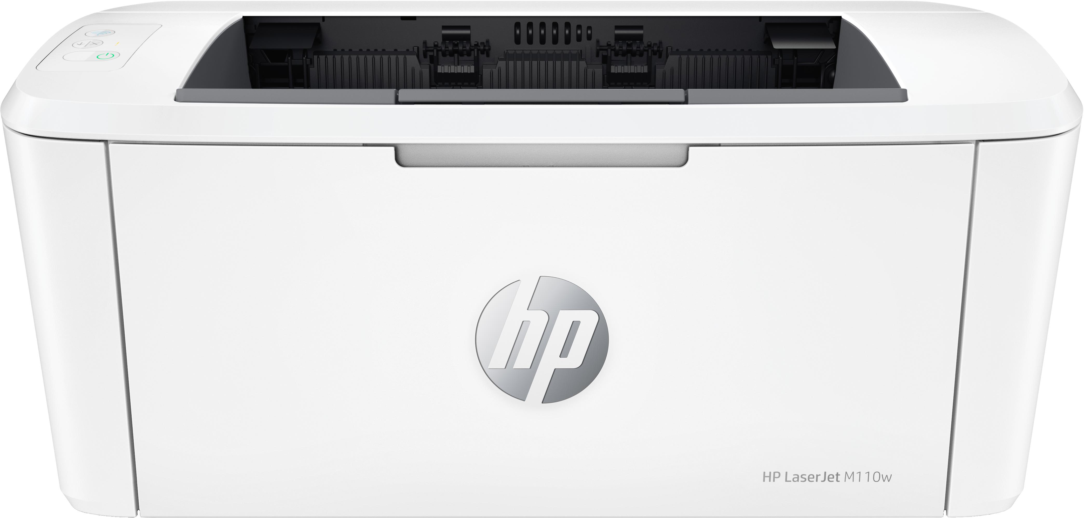 HP - Impresora Monocromática Laser HP LaserJet M110w (Impressão), Duplex Manual, Wireless