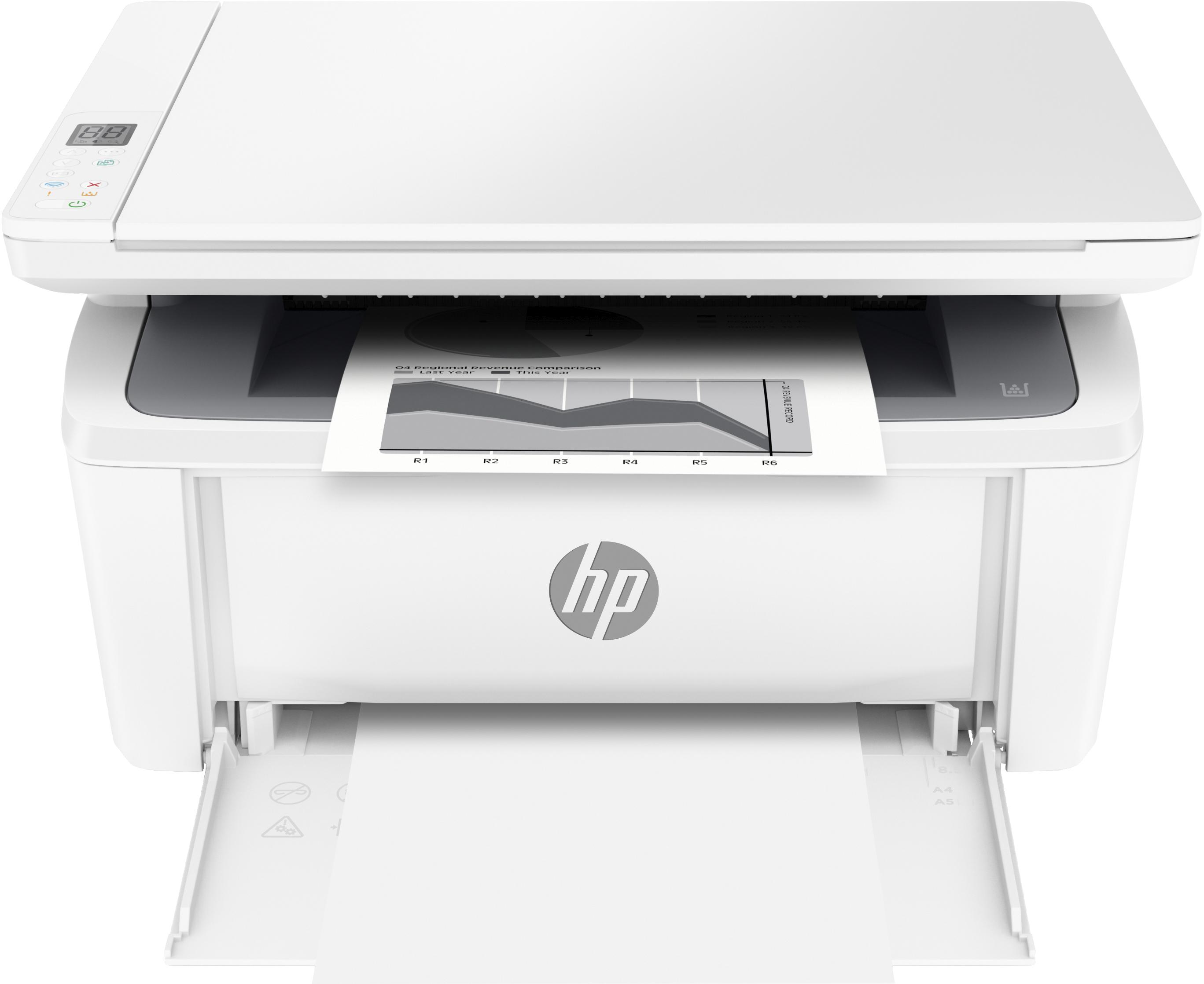 HP - Impresora Inyección de Tinta HP Multifunções Laser Laserjet MFP M140W, A4, Wi-Fi