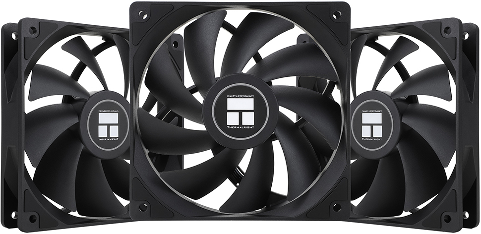 Ventilador Thermalright TL-C12C PWM Preto 120mm (Pack 3)