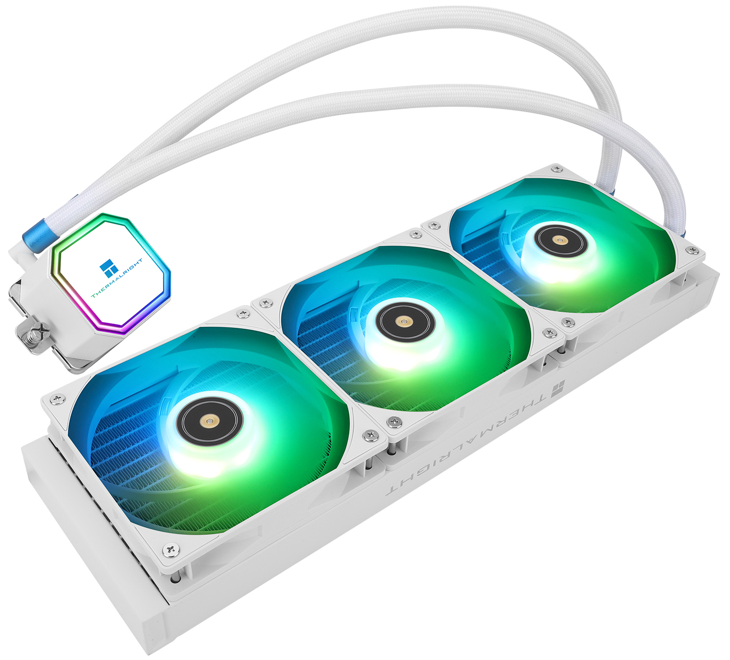 Thermalright - Kit Refrigeración Líquida Thermalright Frozen Prism ARGB Blanco - 360mm