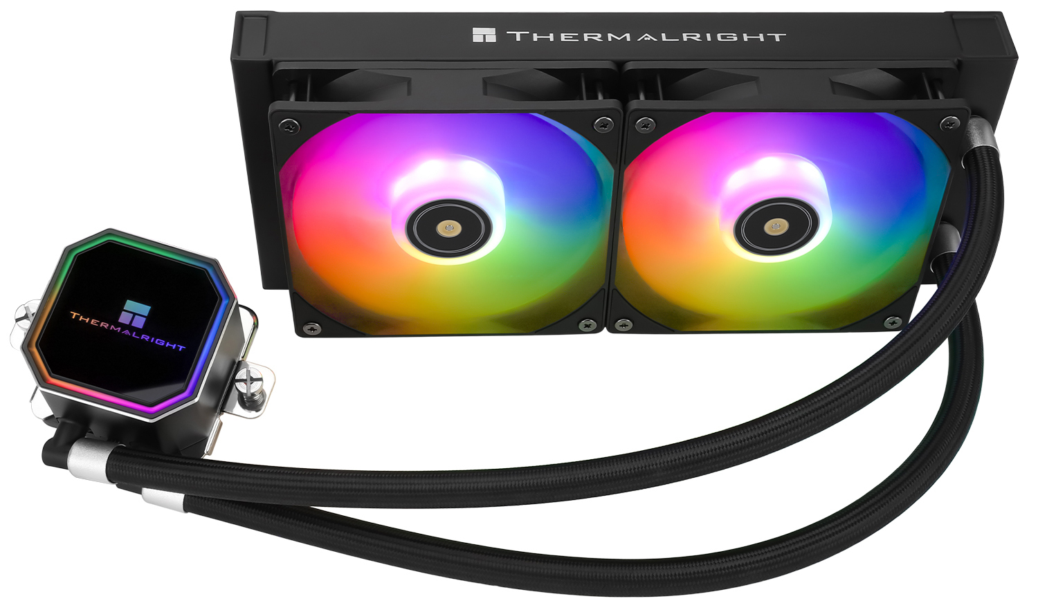 Thermalright - Kit Refrigeración Líquida Thermalright Frozen Prism ARGB Negro - 240mm