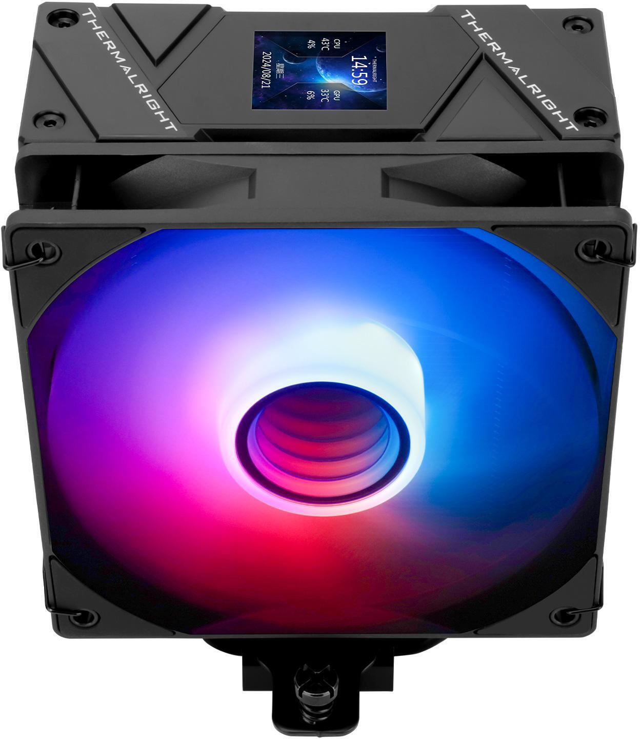 Thermalright - Ventilador CPU Thermalright Assassin Spirit 120 Vision ARGB Negro