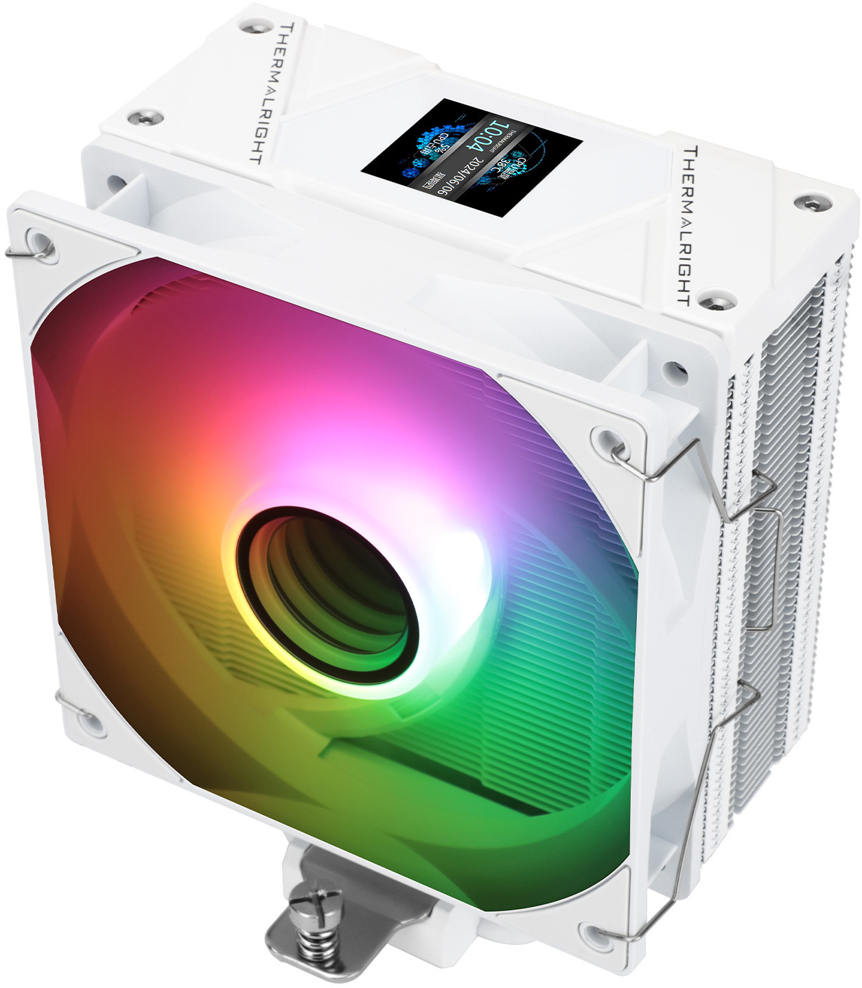 Thermalright - Ventilador CPU Thermalright Assassin Spirit 120 Vision ARGB Blanco