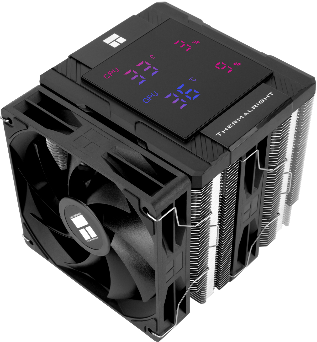 Thermalright - Ventilador CPU Thermalright Peerless Assassin 120 Digital Negro