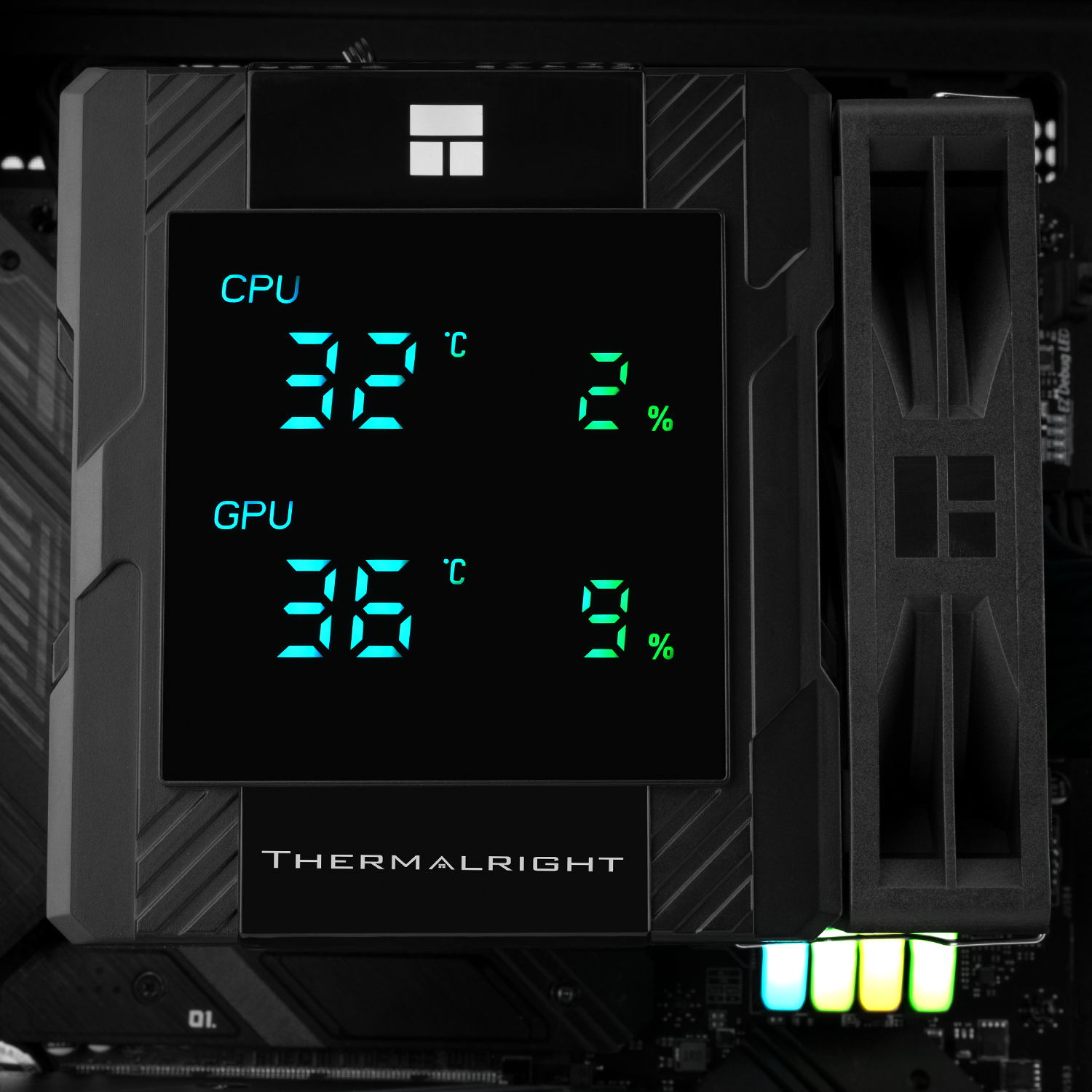 Thermalright - Ventilador CPU Thermalright Peerless Assassin 120 Digital Negro
