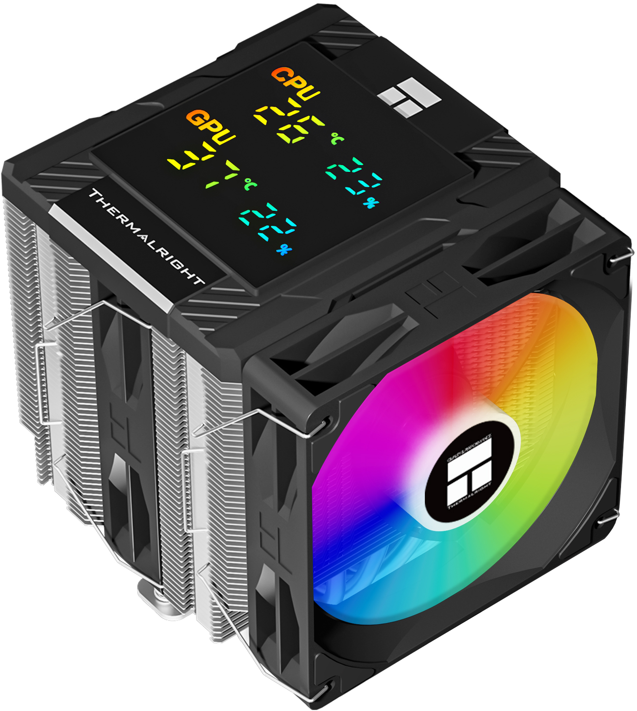 Thermalright - Ventilador CPU Thermalright Peerless Assassin 120 Digital ARGB Negro