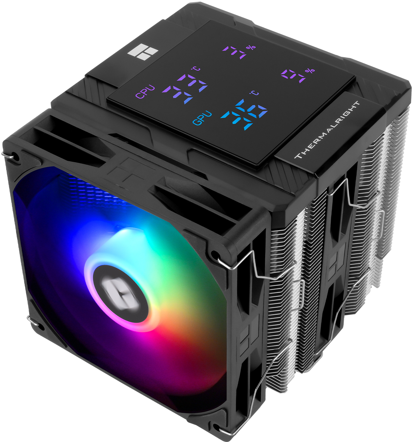 Thermalright - Ventilador CPU Thermalright Peerless Assassin 120 Digital ARGB Negro