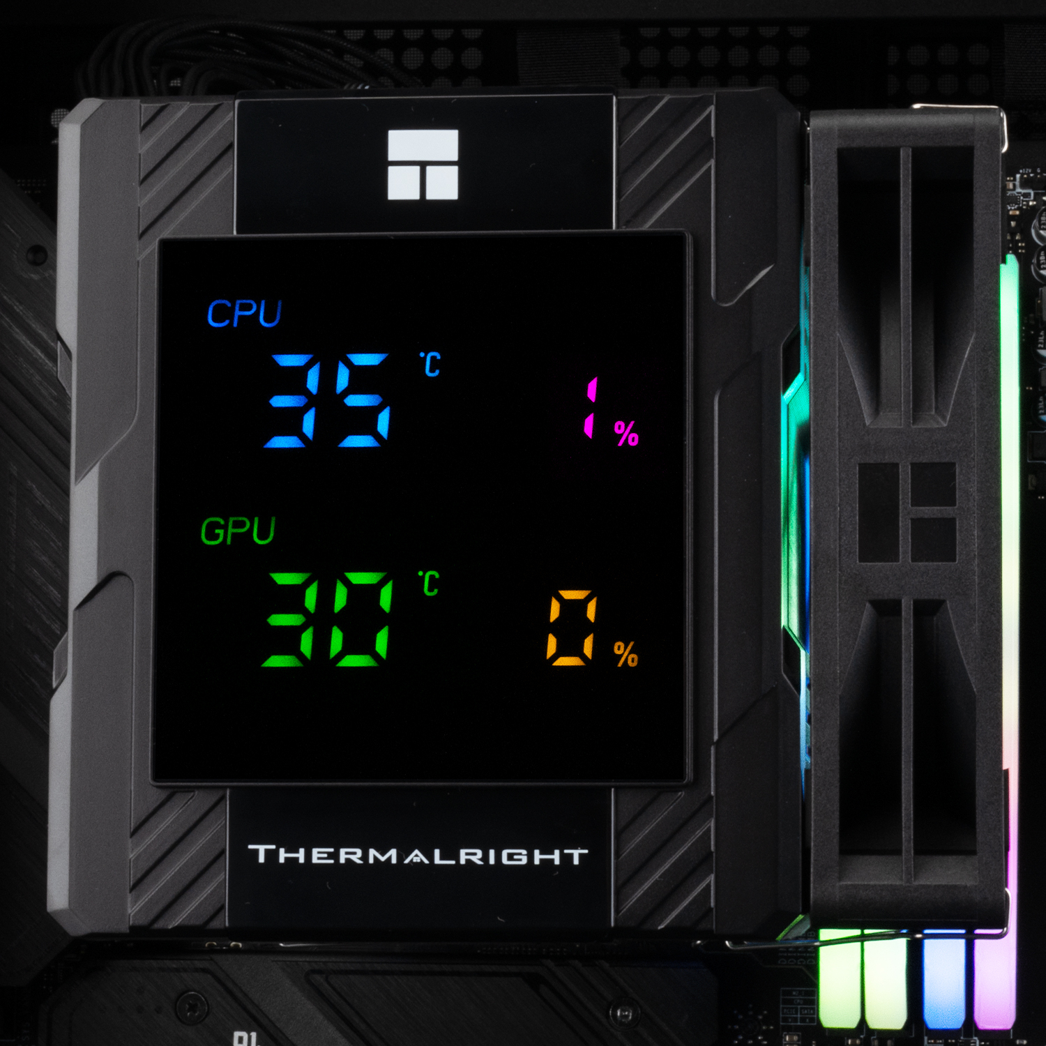 Thermalright - Ventilador CPU Thermalright Peerless Assassin 120 Digital ARGB Negro