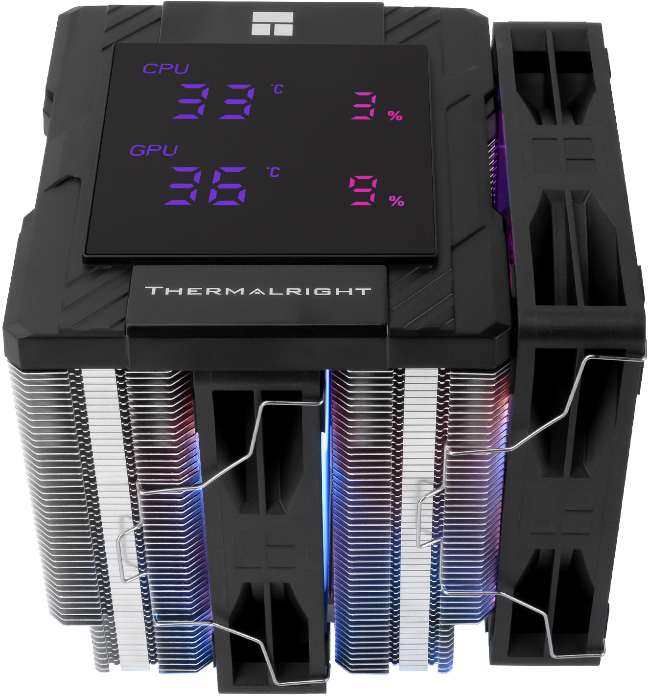 Thermalright - Ventilador CPU Thermalright Peerless Assassin 120 Digital ARGB Negro