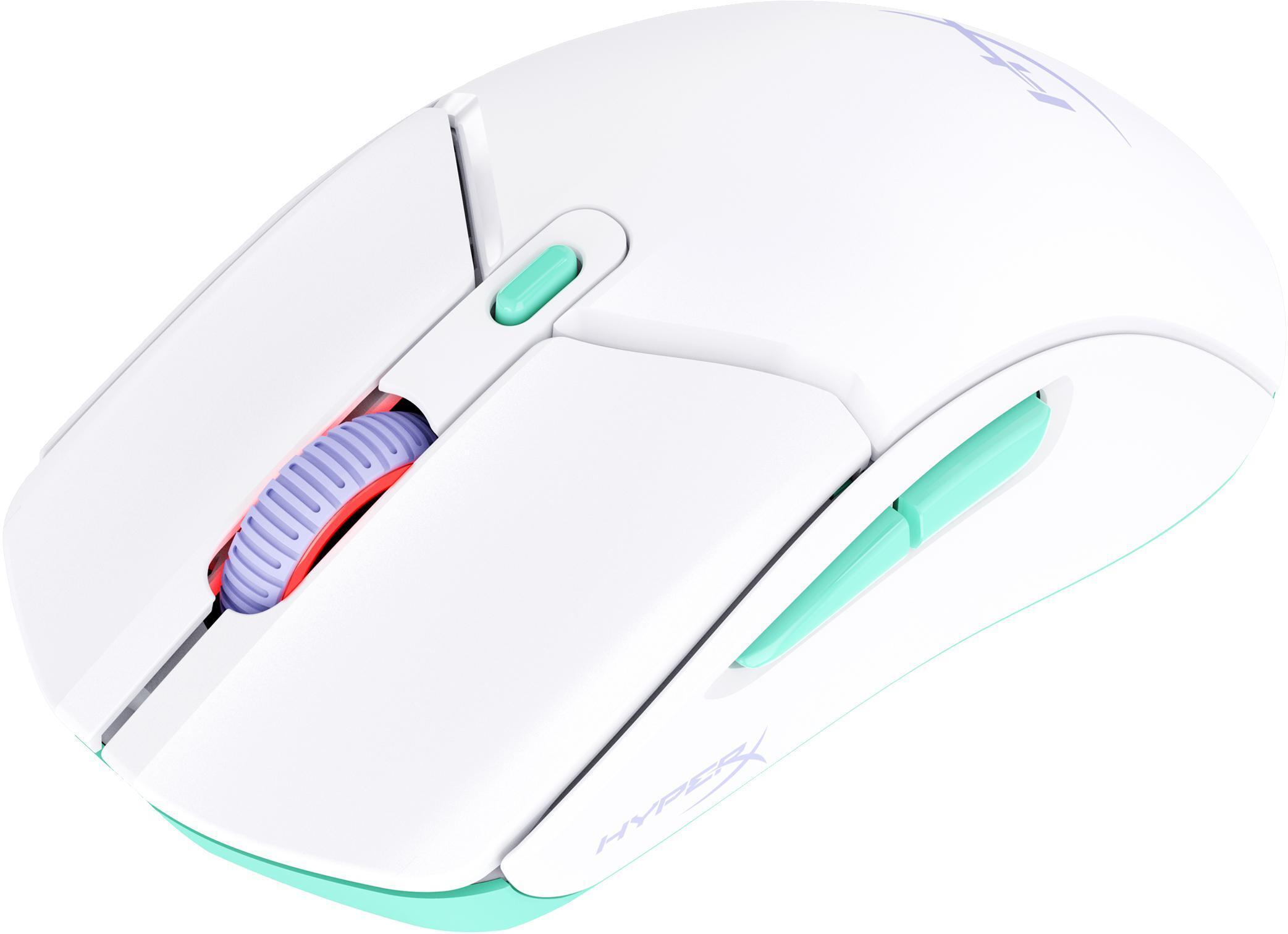 Rato HyperX Pulsefire Haste 2 Core Wireless Branco