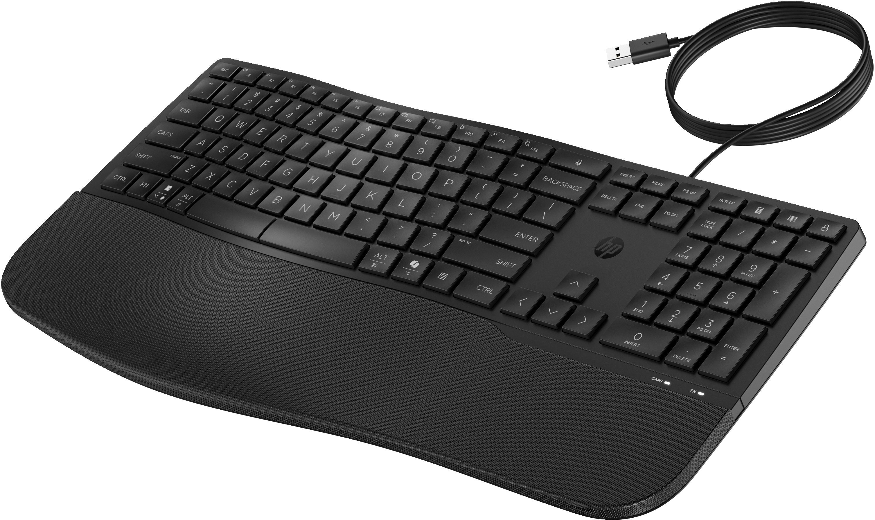 HP - Teclado HP 485 Comfort Com fio