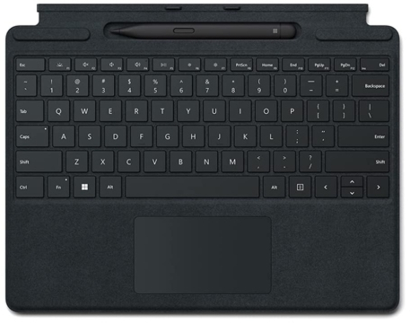 Microsoft - Funda con Teclado para Microsoft Surface Pro 8 Signature PT Negro + Slim Pen 2