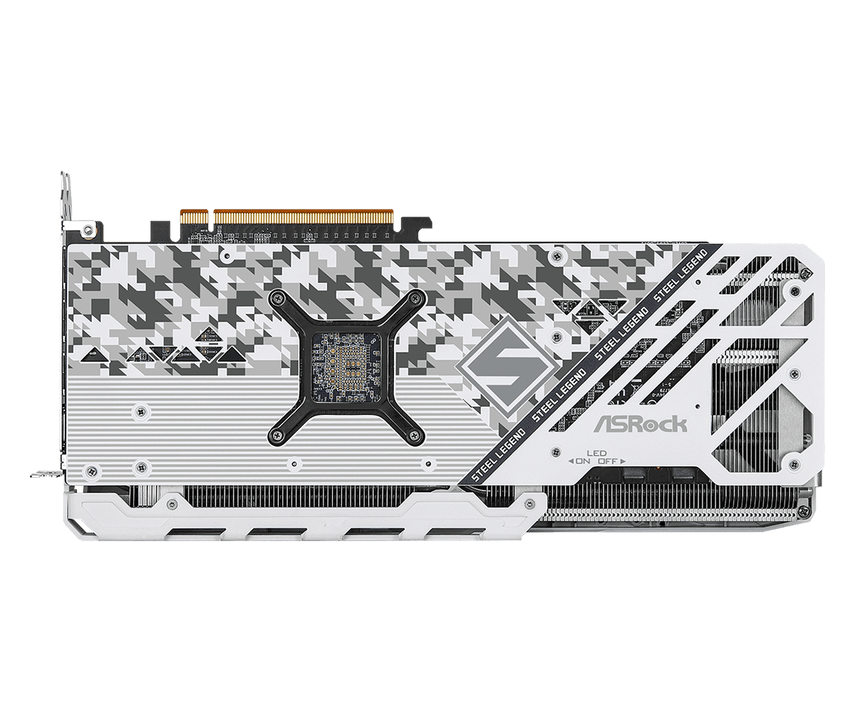 ASRock - Tarjeta Gráfica ASRock Radeon RX 7800 XT Steel Legend OC 16GB GDDR6